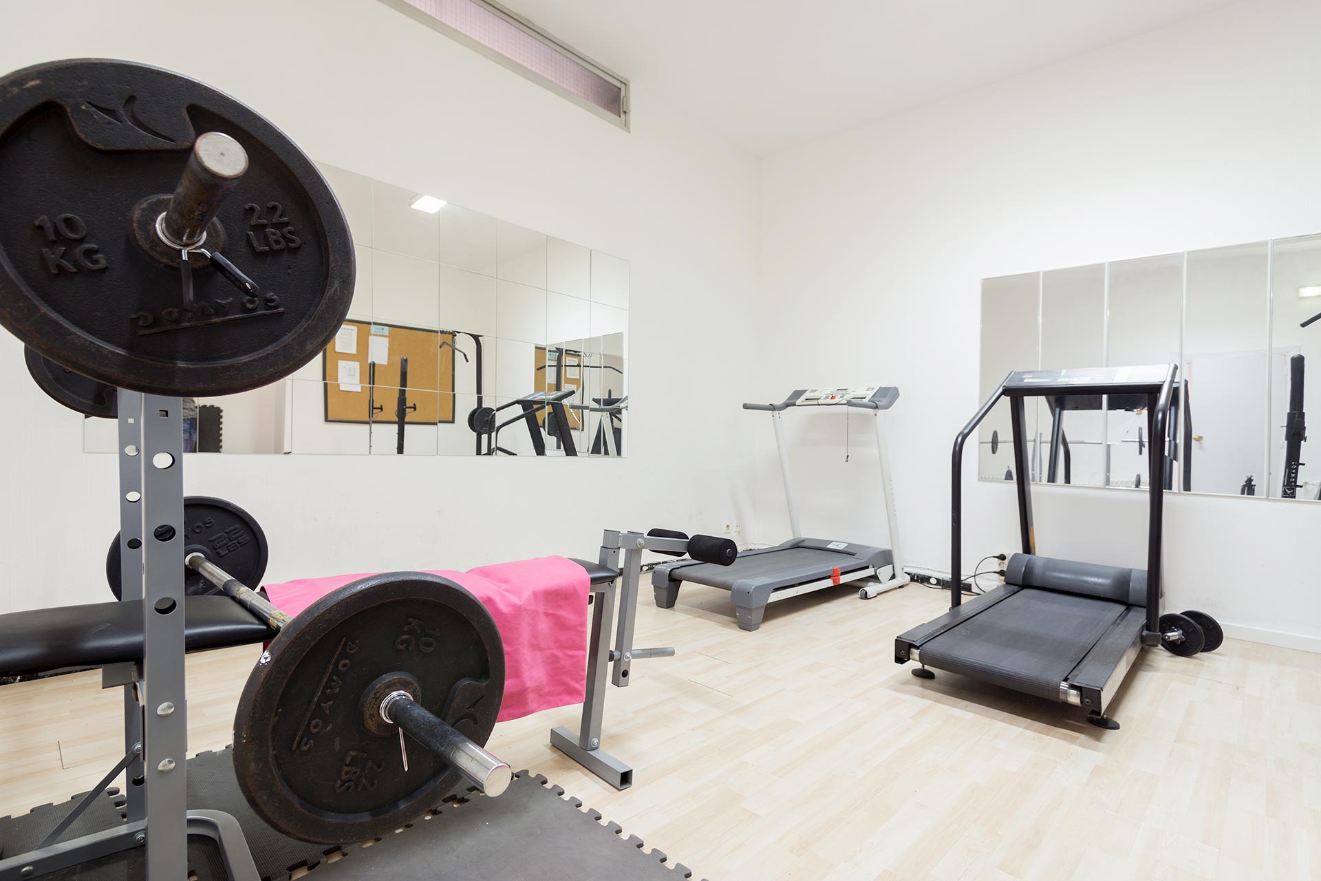 Gimnasio Residencia Universitaria en Salamanca